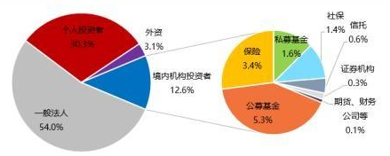 个人与机构占比