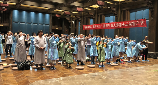 富德生命人寿陕西分公司举办汉文化体验活动